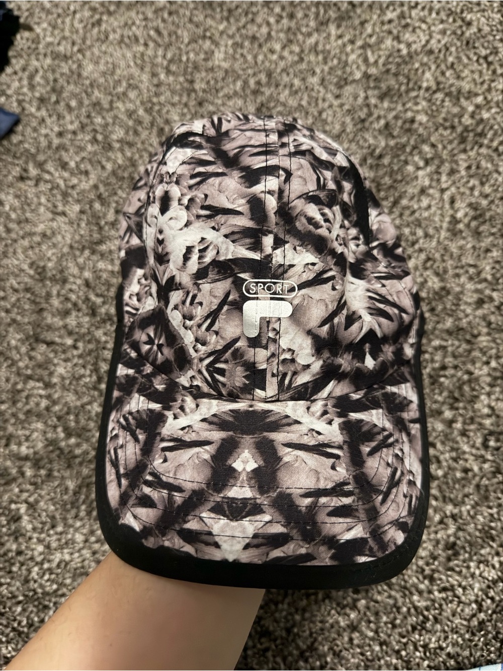 Fila Black & White hat